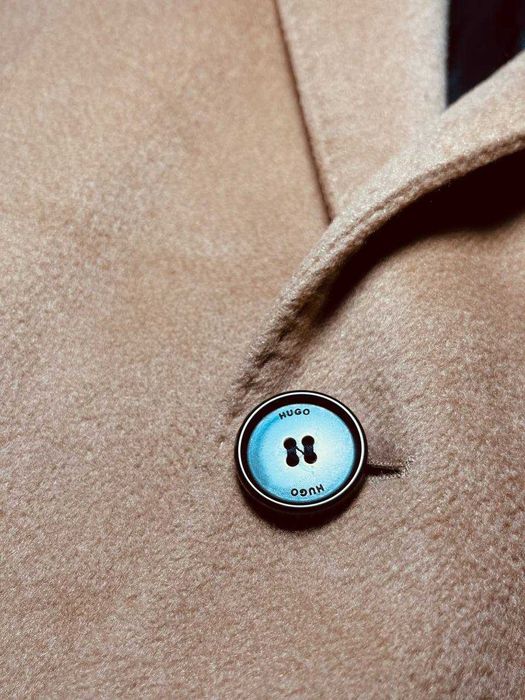 Чоловіче кашемірове пальто HUGO BOSS Migor - 100% КАШЕМІР - 50(L)