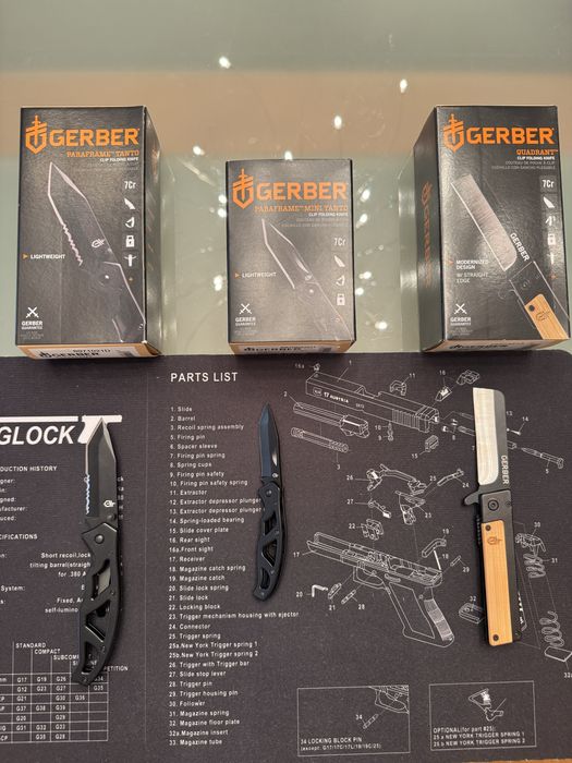 Facas/ navalhas Gerber e Elite Force