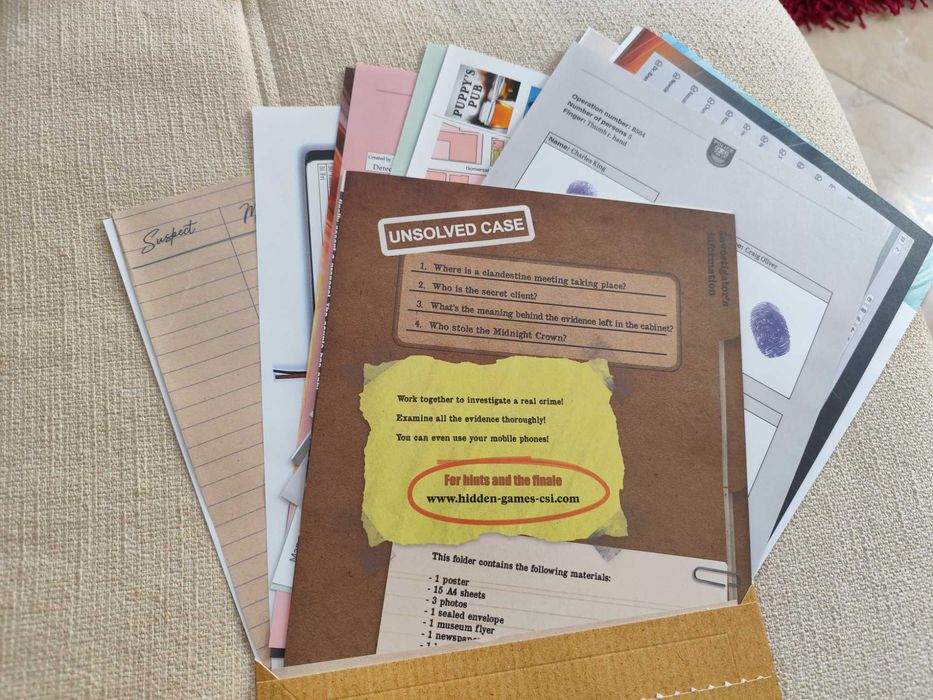 Hidden Games Crime Scene - "The Midnight Crown" (em Inglês)