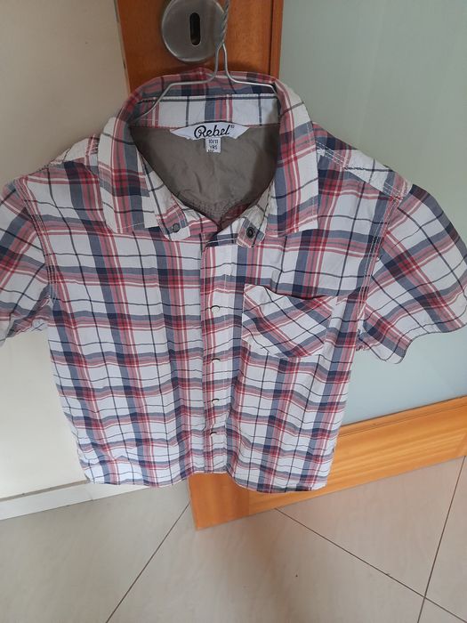 Camisa rapaz manga curta 10/11 anos
