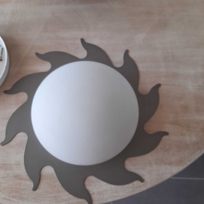 Canddeito tecto Sol de vidro murano.