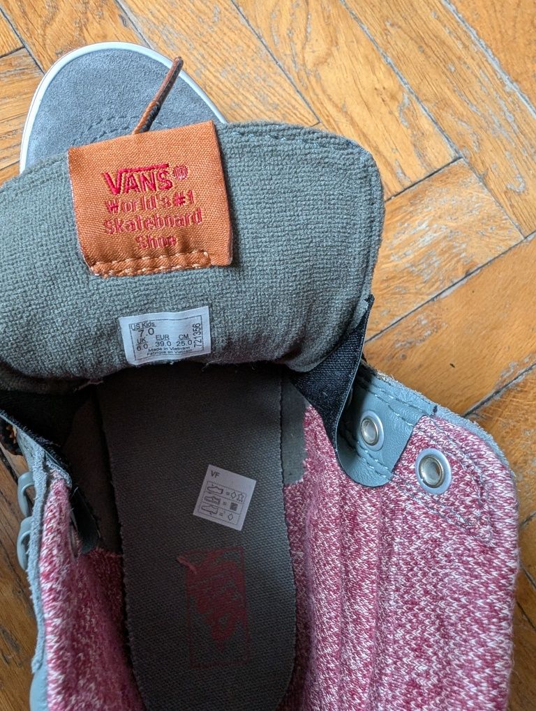 Vans Sk8-Hi MTE to buty z linii „Made For The Elements” rozmiar 39