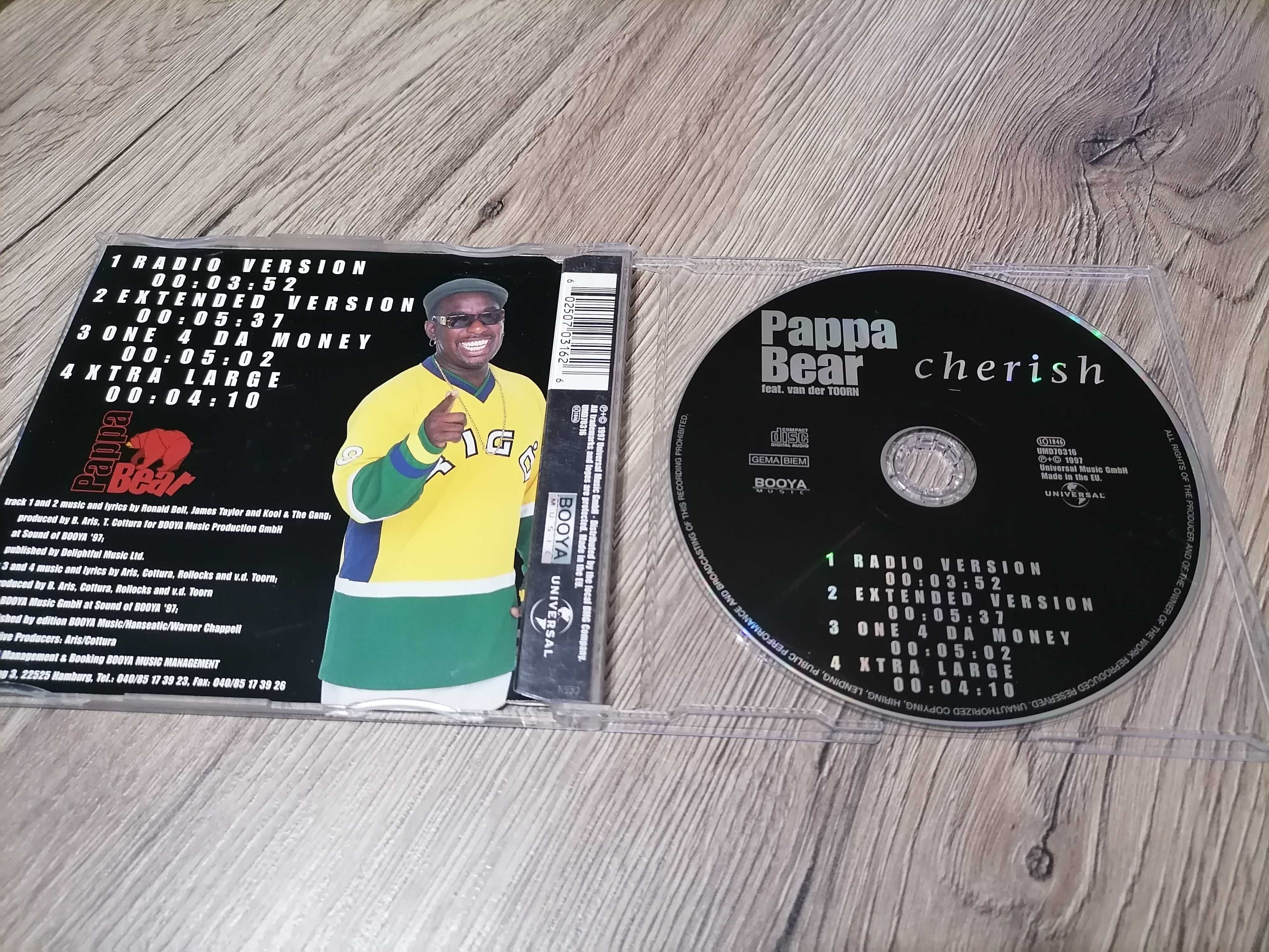 Pappa Bear Feat. van der Toorn – Cherish CD