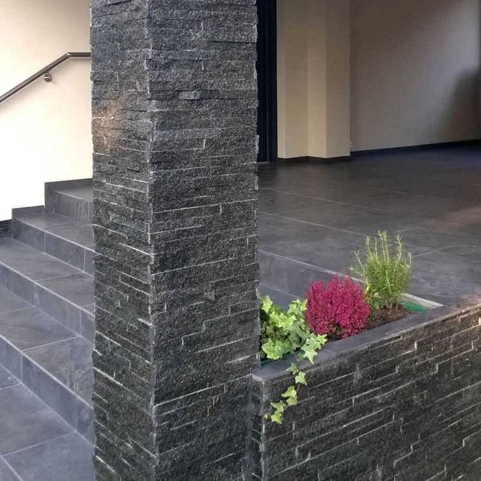 Stackstone Kwarcyt Czarny Beżowy Szary Biały Żółty Łupek Panel 36x10