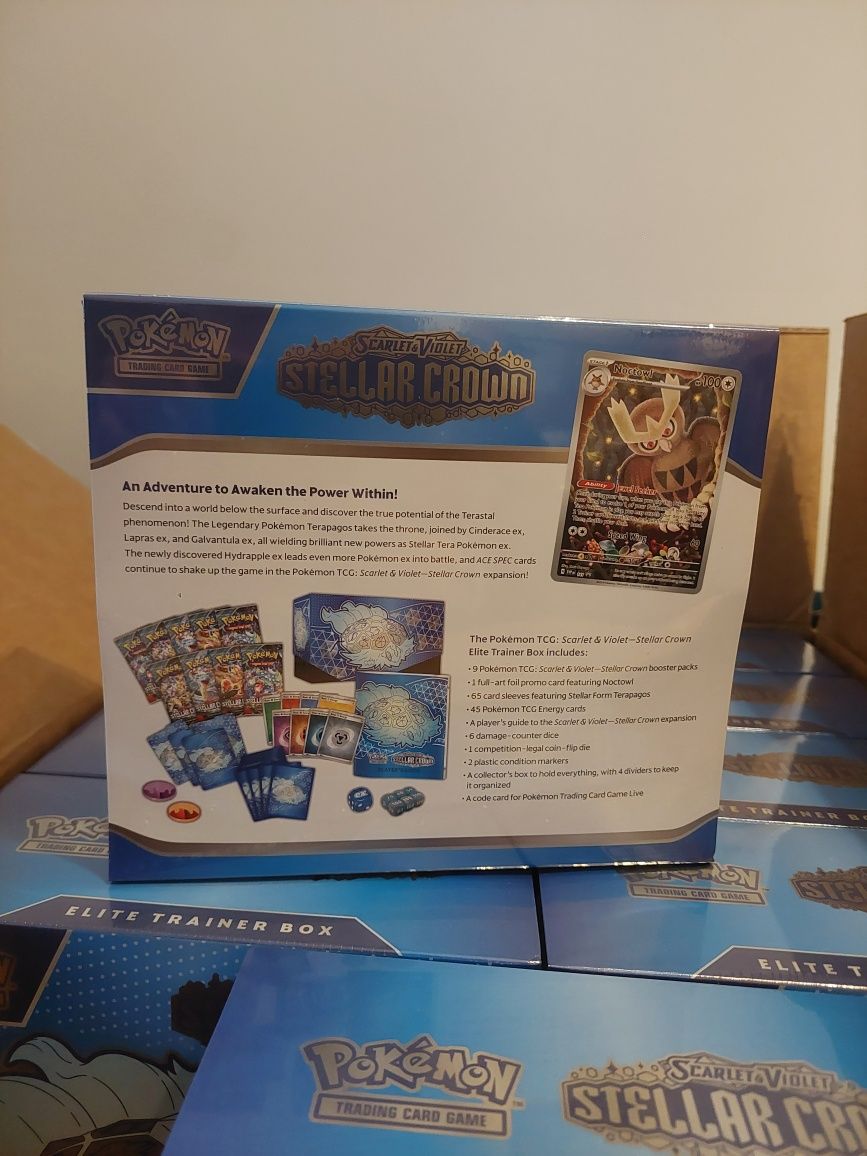 Pokémon Stellar Crown Elite Trainer Box