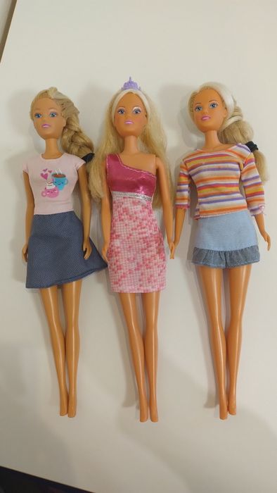 3 śliczne lalki Barbie