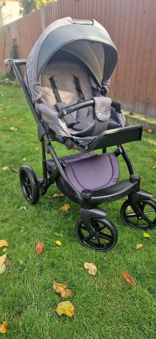 Дитяча коляска Adamex Bibione графіт  2 в 1
