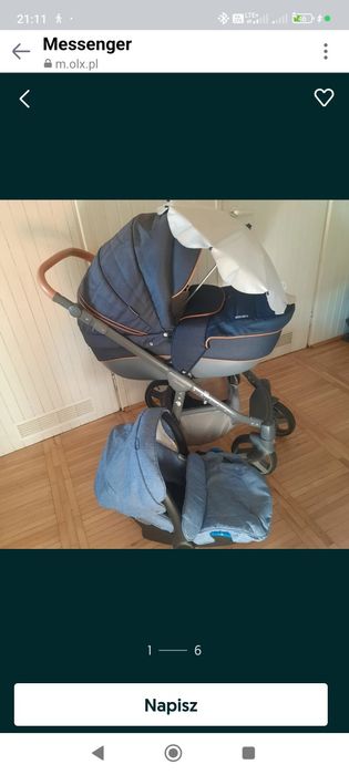 Wózek dziecięcy  2w1