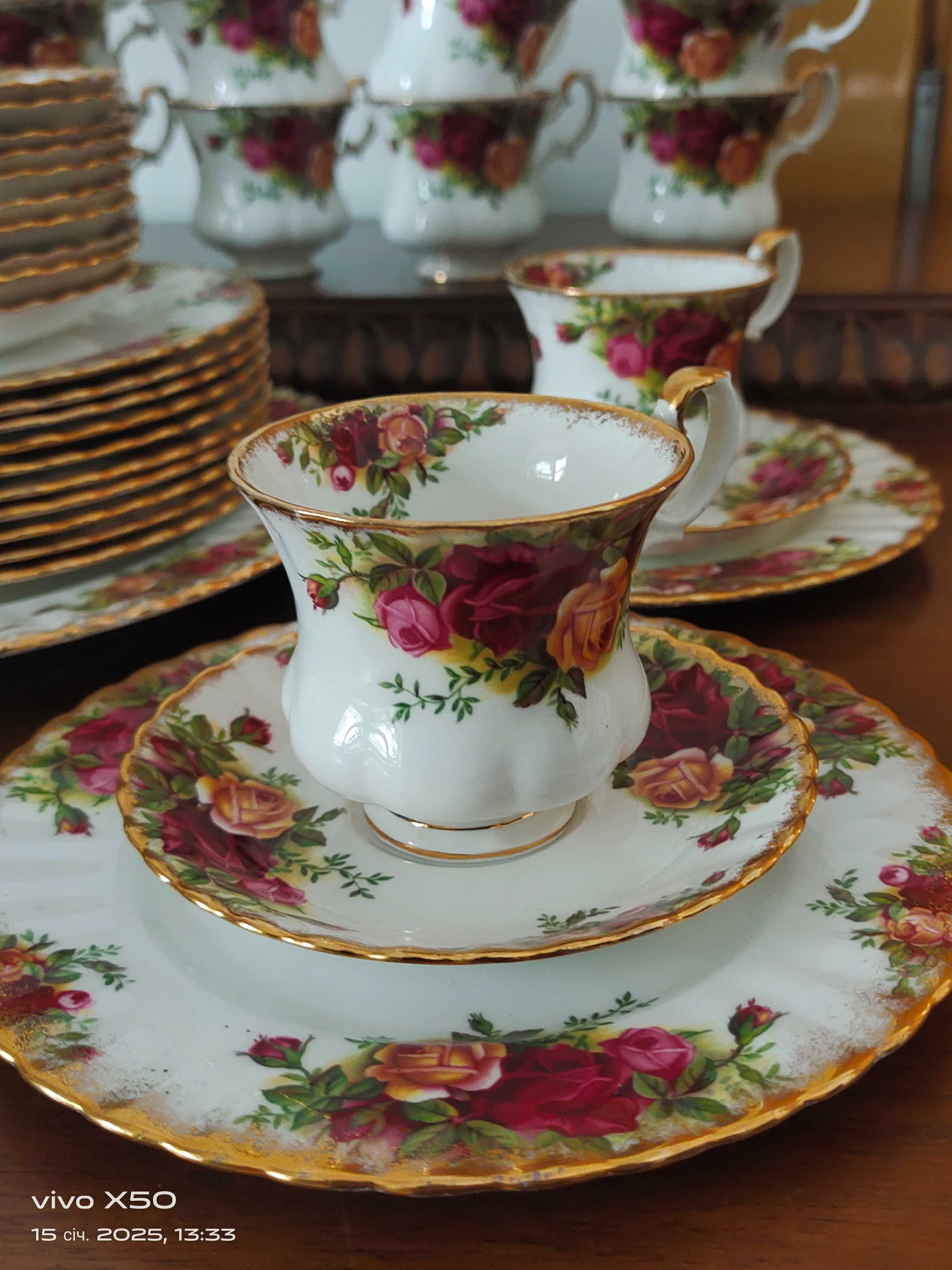 Кавовий сервіз OLD COUNTRY ROSES  Royal albert