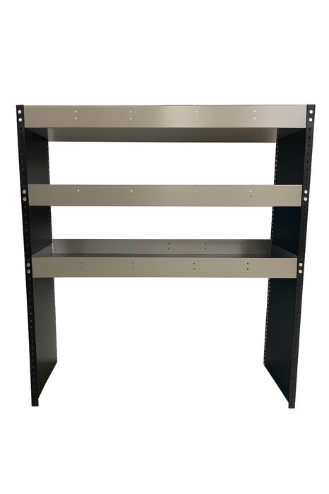 Zabudowa do busa - metalowy regał warsztatowy mocna konstrukcja.