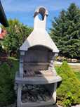 Grill betonowy ogrodowy