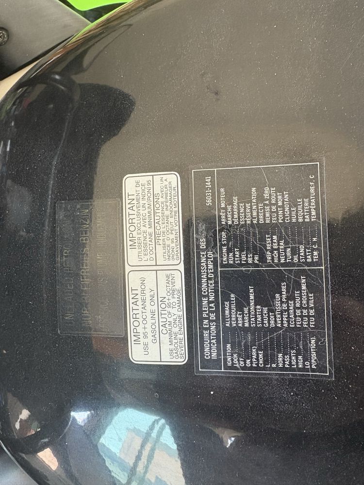 Mota Kawasaki Ninja