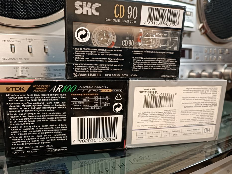 TDK. Goldstar . SKC . Кассеты.