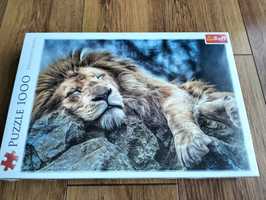 Puzzle Trefl Puzzle 1000 elementów Puzzle 1000 Śpiący lew