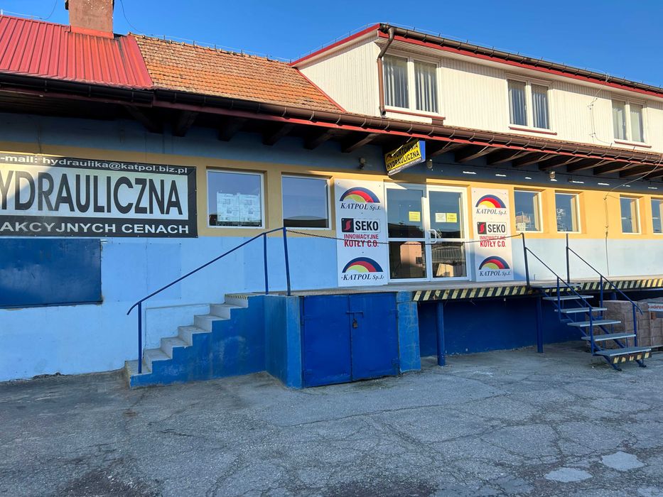 Do wynajęcia lokal handlowo- magazynowy