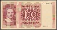 Norwegia 100 koron 1993 - C. Collet _23739