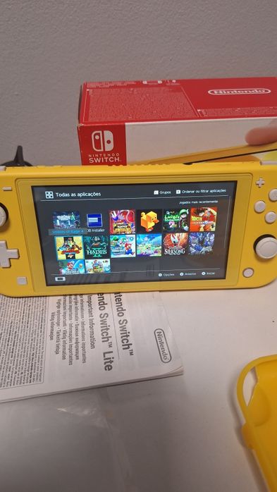 Nintendo switch lite desbloqueada