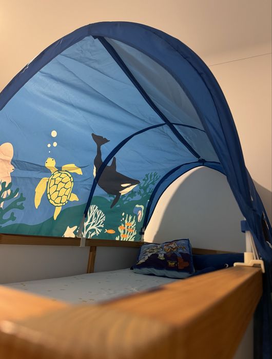 Cama reversivel infantil