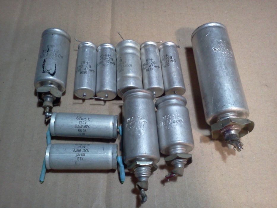 Сетевые конденсаторы (пусковые и рабочие конденсаторы для двигателей)