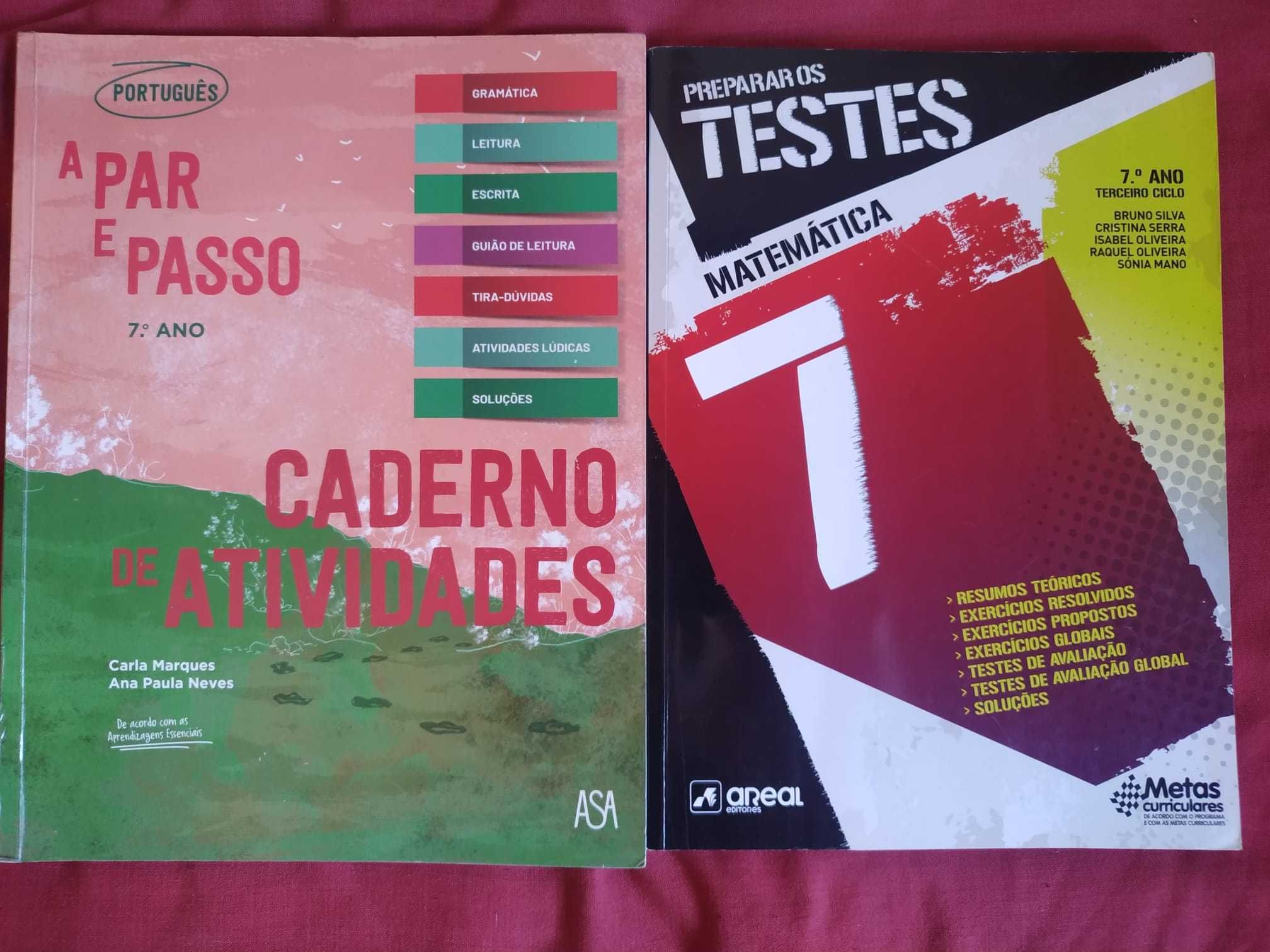 Livros escolares - 7.º ano