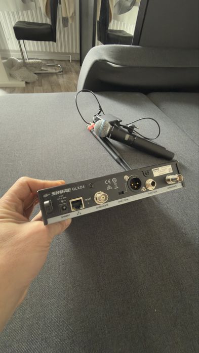 Shure qlxd4 l4 shure beta58a