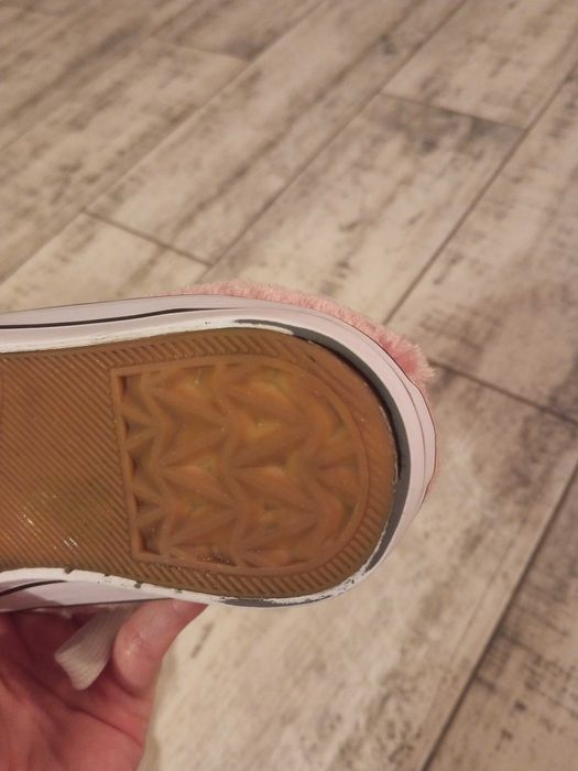 Trampki Sinsay buty futro futerko różowe 36 damskie