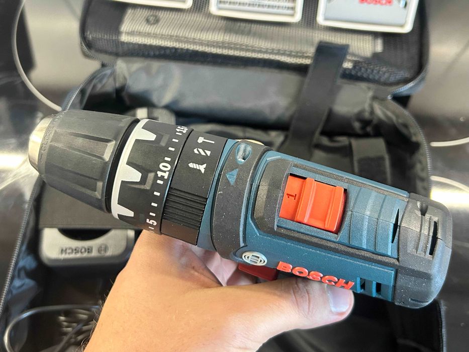 OKAZJA! Wkrętarka udarowa BOSCH GSB 12V-15 – Nowa! Zestaw PREMIUM