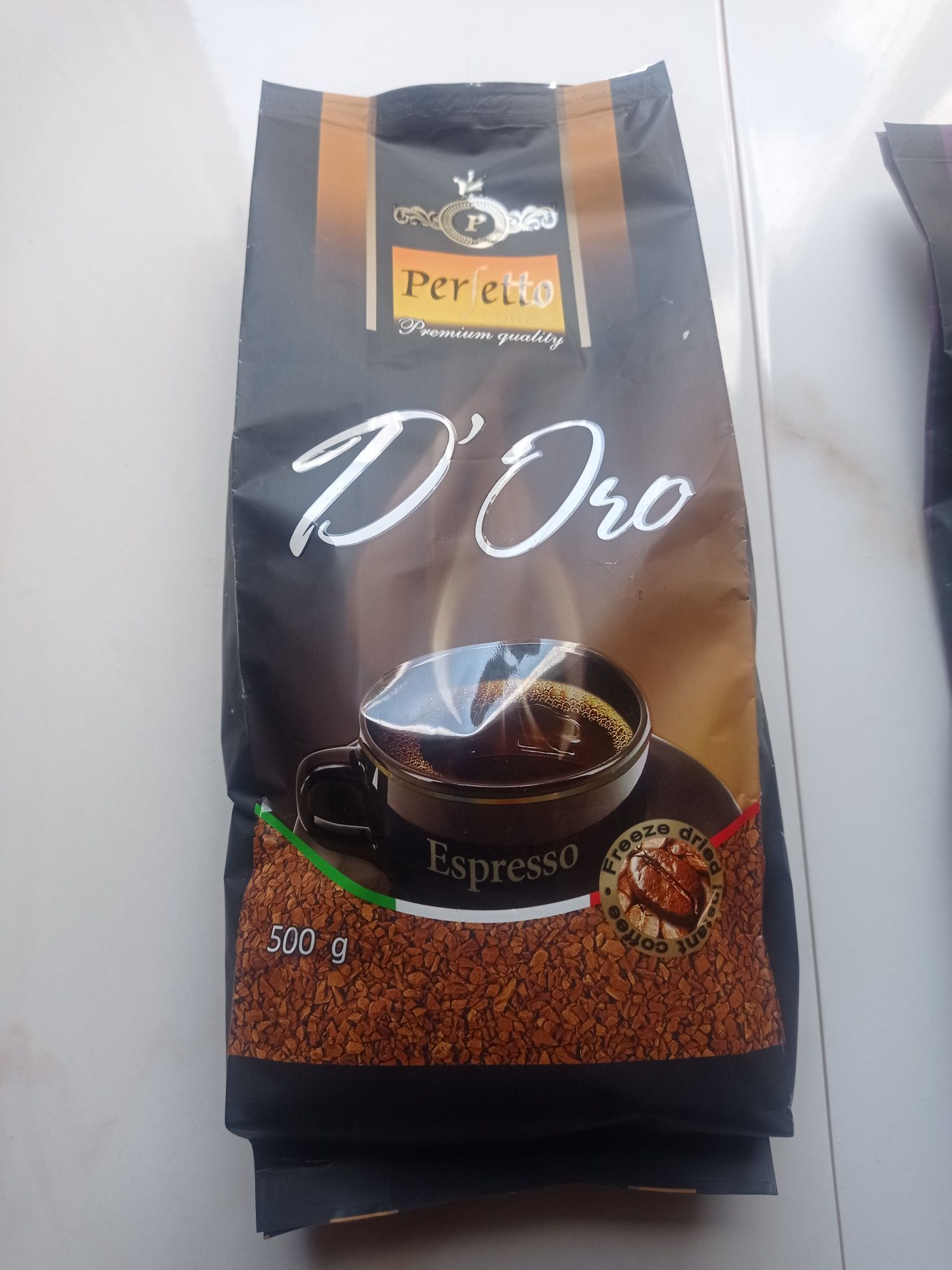 Кофе Perfekto D Oro растворимый 500г