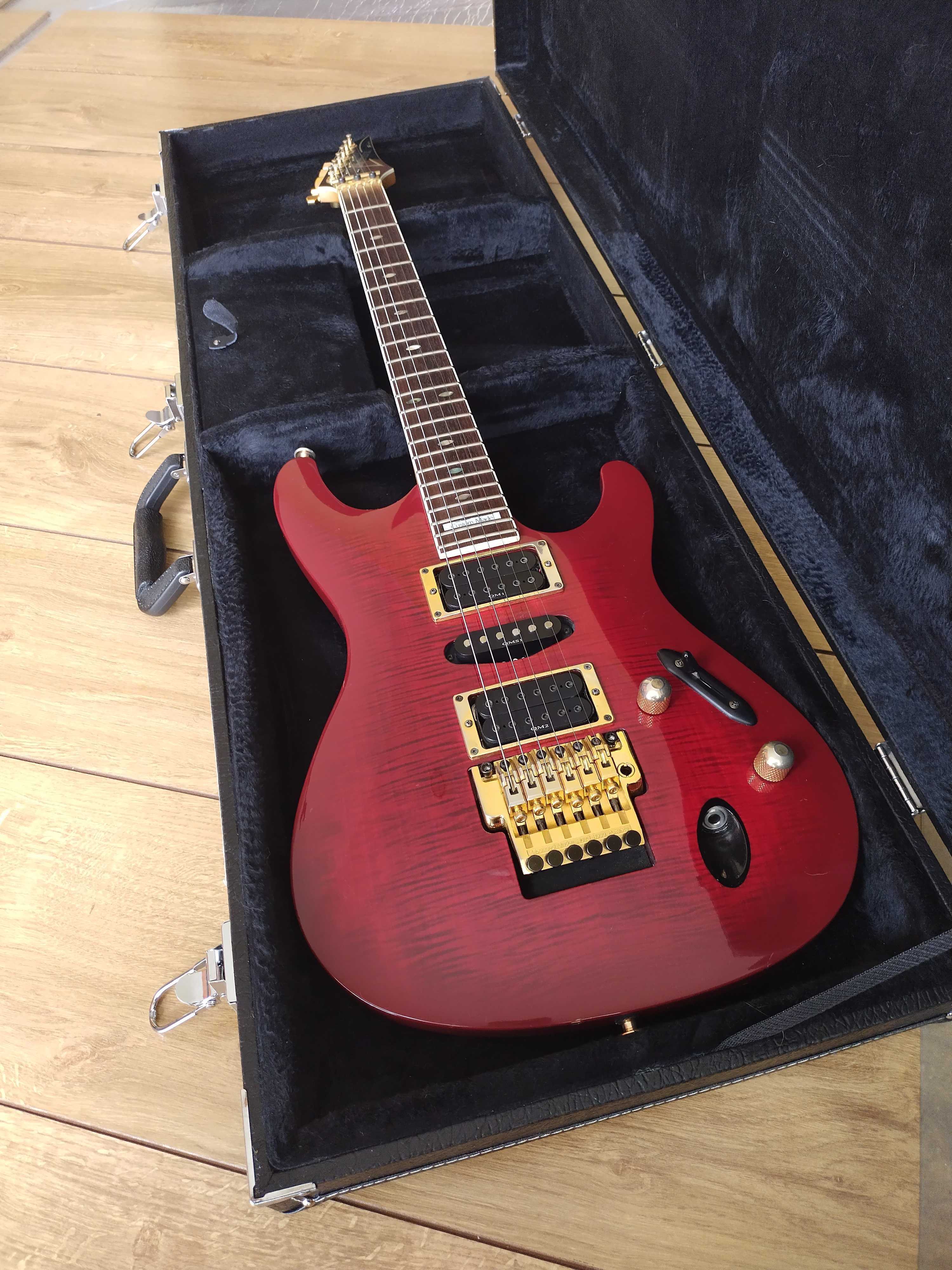 Ibanez S540FM Japan Fujigen 1994  (Cherry wine) Mahoń Poezja