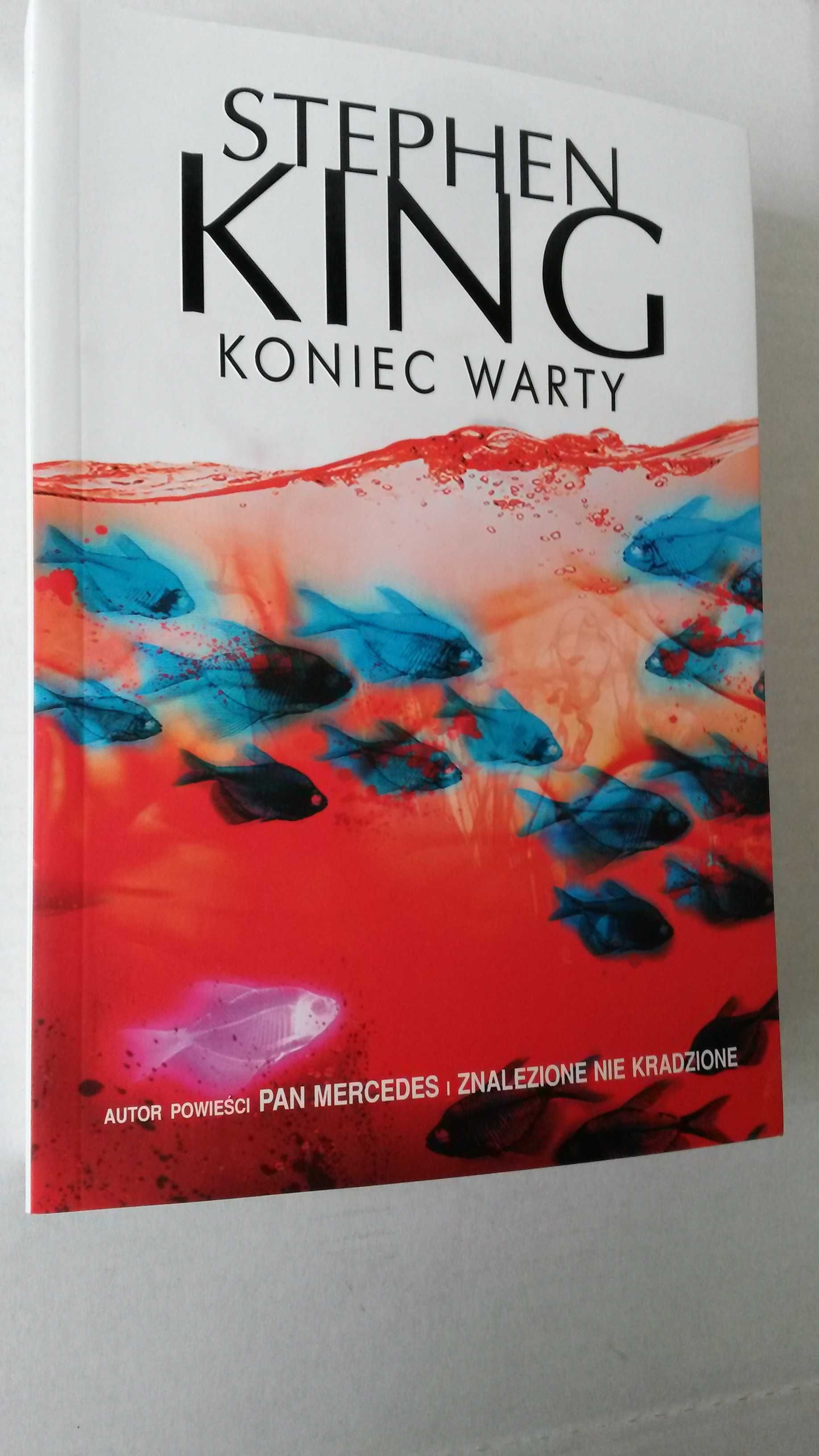 Koniec warty Stephen King trylogia Pan Mercedes Nowa