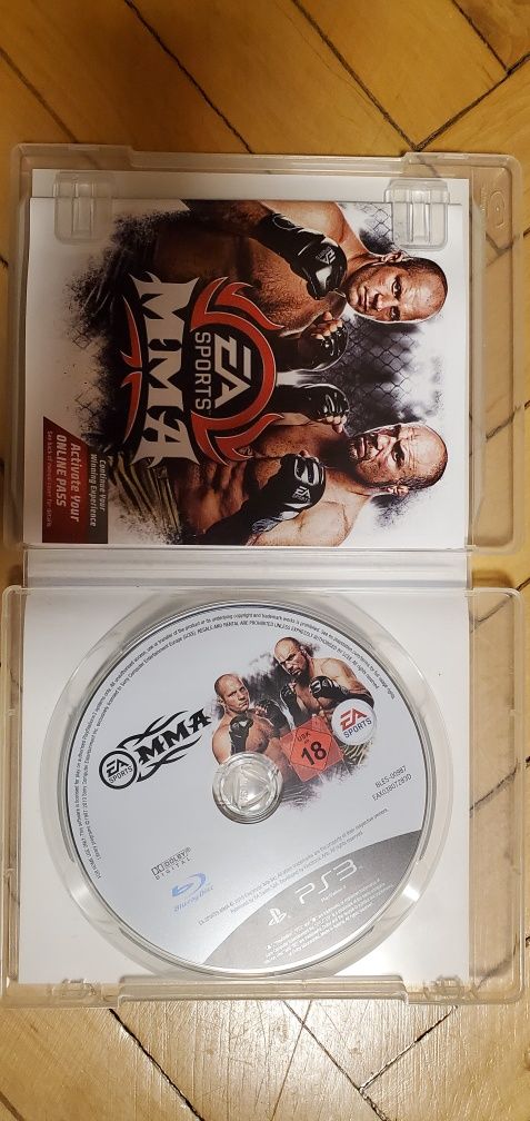 Диск MMA для PS3