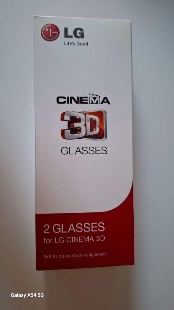 Okulary 3D do LG Cinema 3D