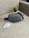 Сумка Lacoste GREY Monogram | Crossbody | мессенджер | лакоста лакосте