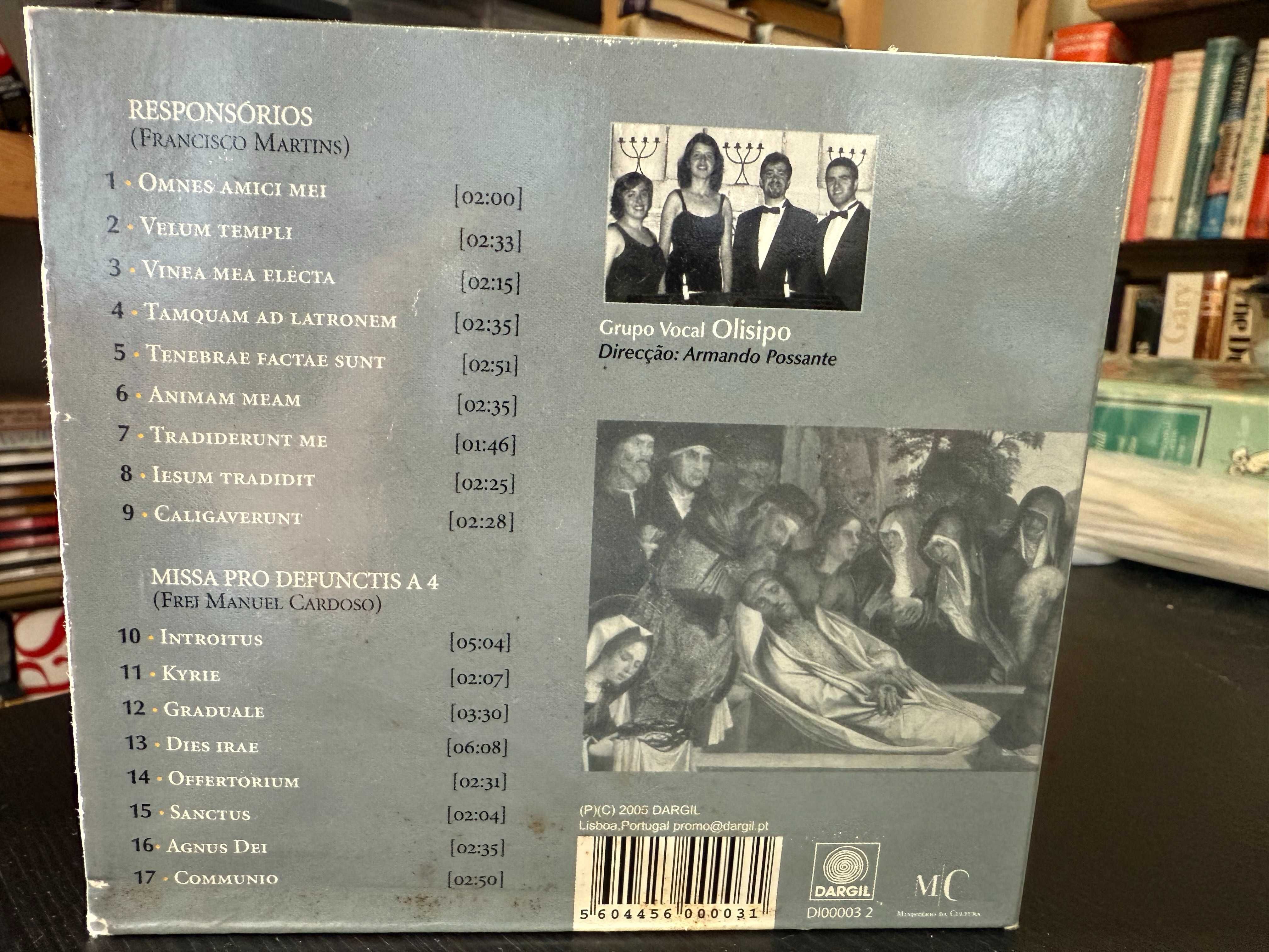 Frei Manuel Cardoso, Francisco Martins – Tenebrae – Olisipo, Possante