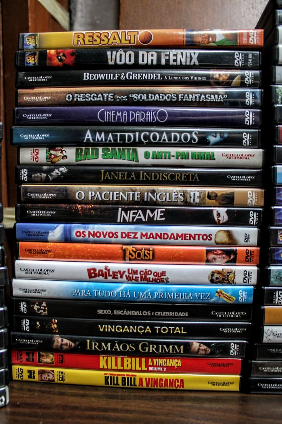 DVDs Troco ou vendo lote completo