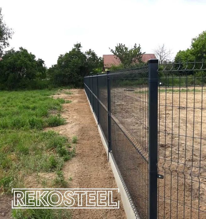 Ogrodzenie Panelowe Słupek Podmurówka Furtka Brama Panel Płot