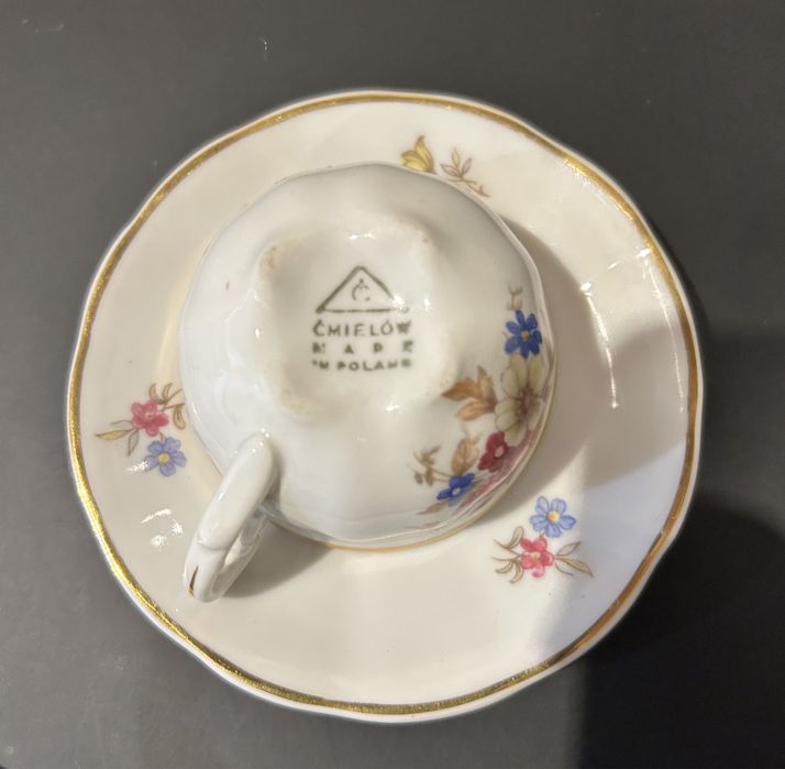 Serwis 6 osob do kawy mocca Ćmielów