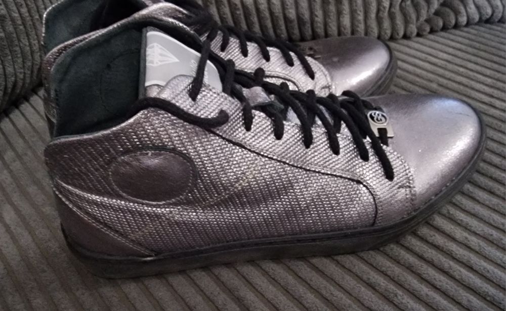 Skórzane buty rozm. 37