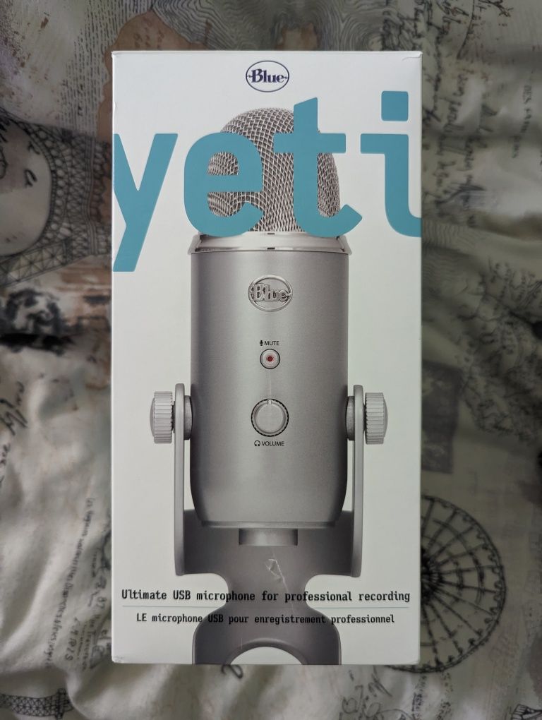 Мікрофон Blue Yeti Ultimate USB для професійного запису