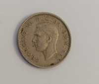 Moneta imperium brytyjskie 6 pensów
