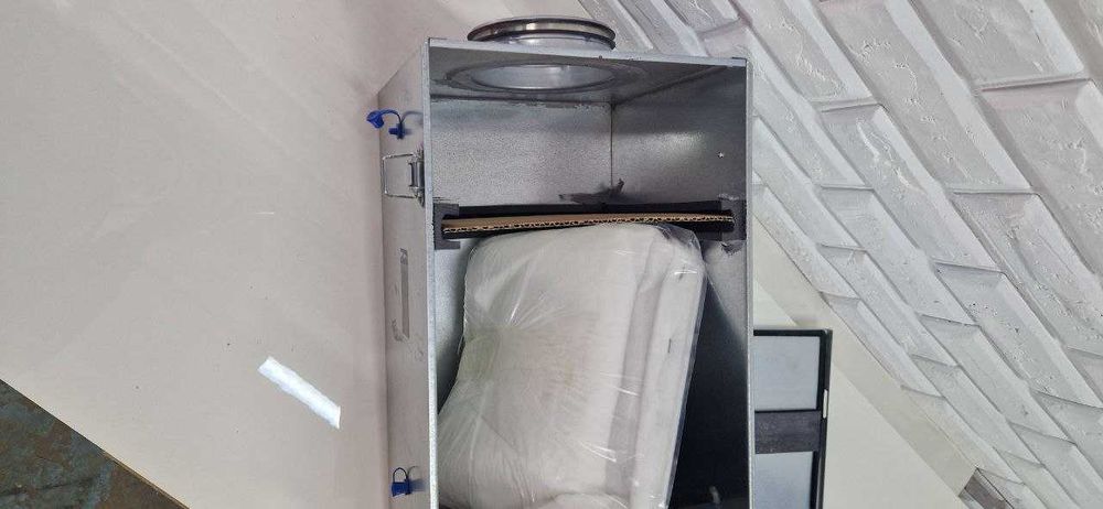 Нагреватель канальный водяной с фильтром Systemair VBF 125