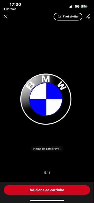 Lâmpada de logotipo projetor laser para BMW