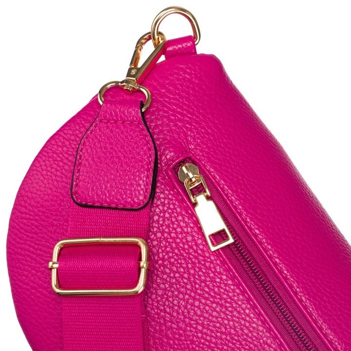 Saszetka Crossbody Damska Nerka Szeroki Pasek Na Ramię Przez Ciało