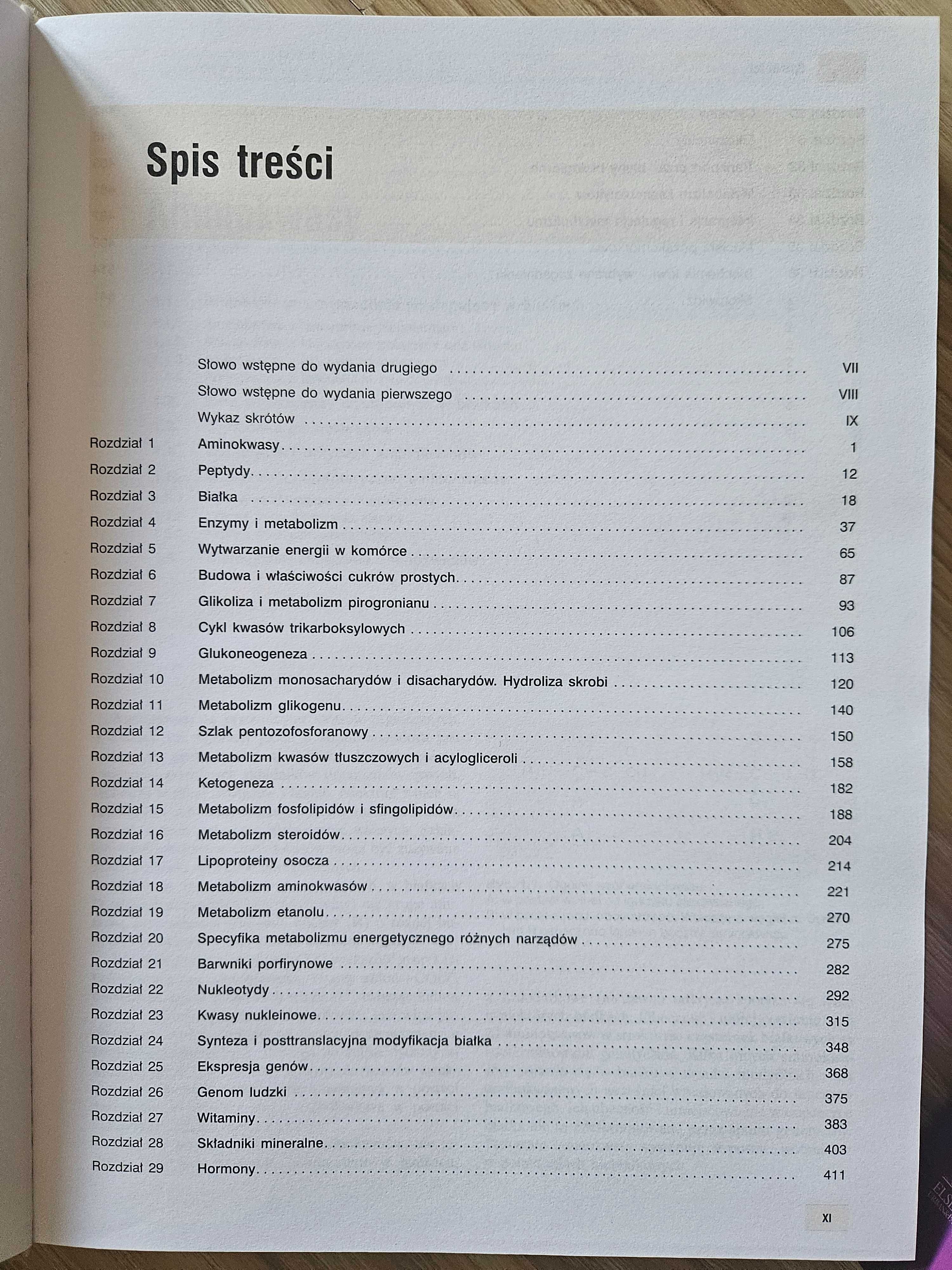 Edward Bańkowski Biochemia, Elsevier wyd. 2