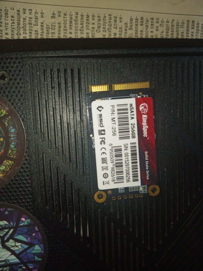 Продам SSD диск Msata от компании KingSpec