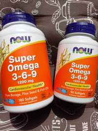 Now foods super omega 3 6 9 супер омега концентрат Рибячий жир