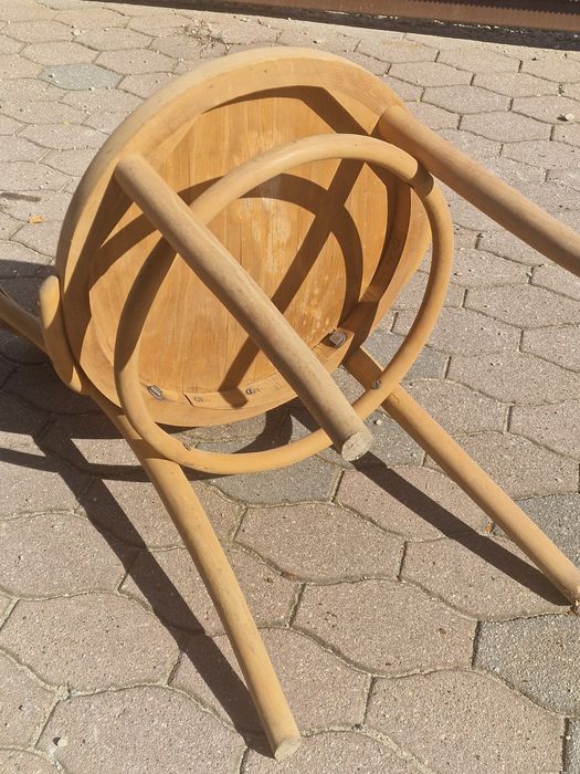Krzesło THONET wczyszczone laserem