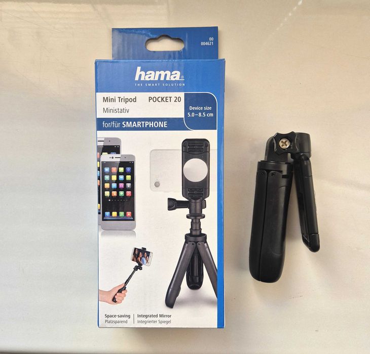 HAMA statyw mini tripod POCKET 2.0 Selfiestick kijek do selfie