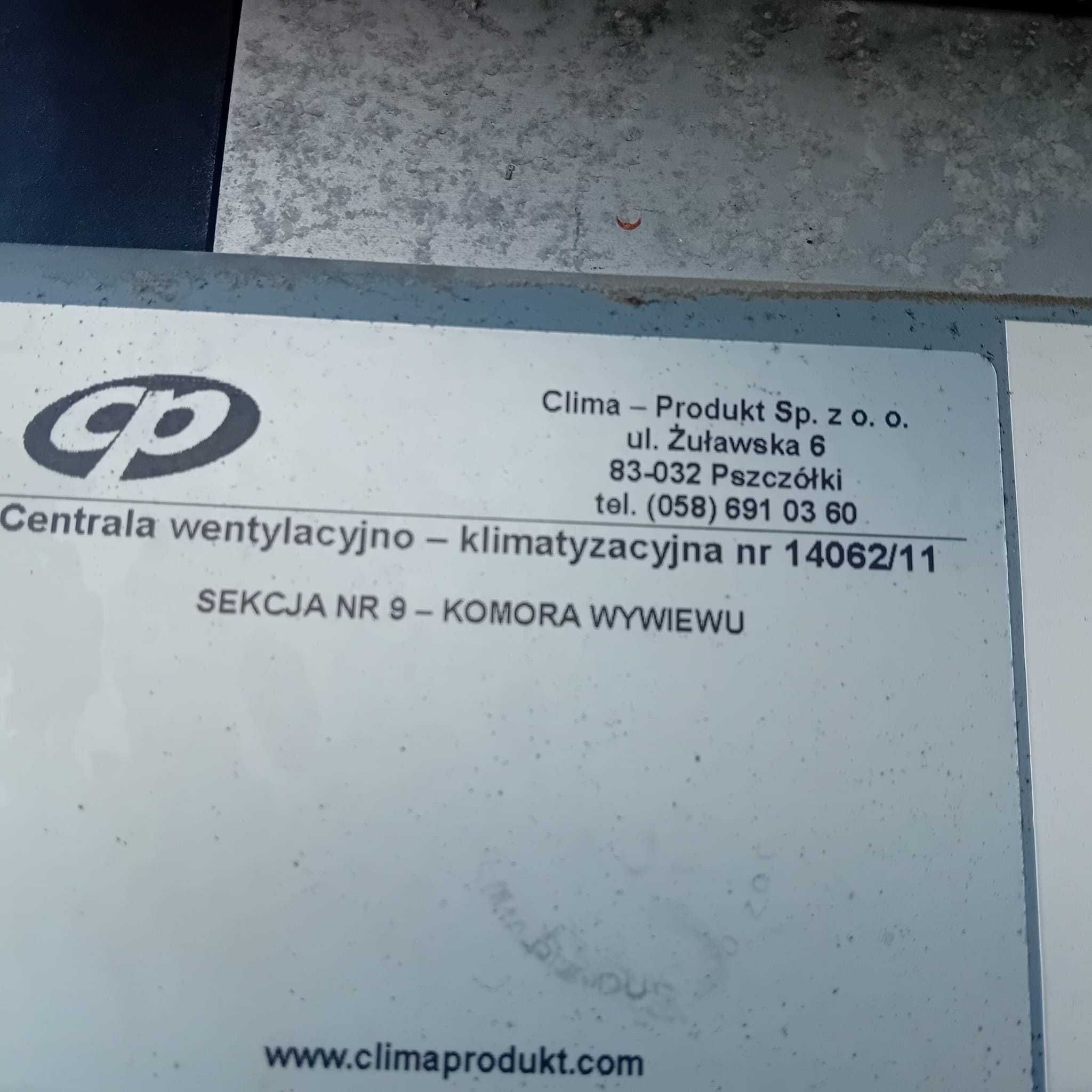Centrala wentylacyjno-klimatyzacyjna