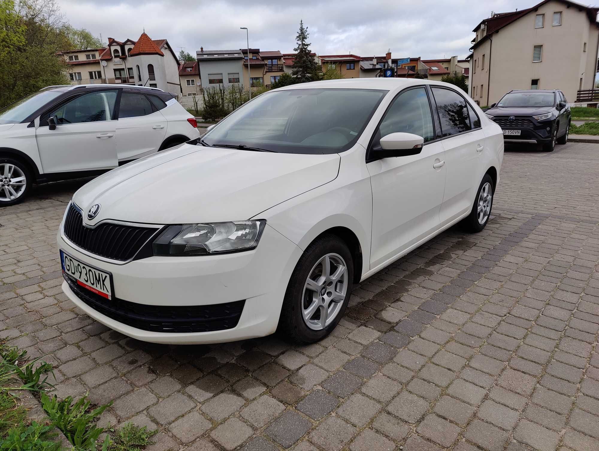 Skoda Rapid 2016r 1.2tsi 90km